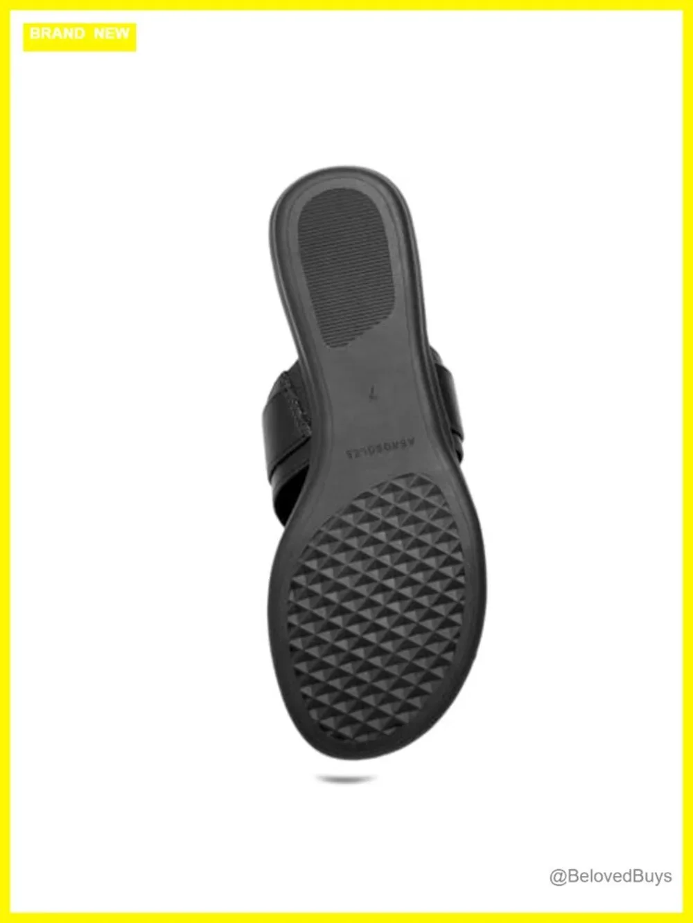 Aerosoles Glam Faux Leather Thong Flat Sandals, OrthoLite Cushion